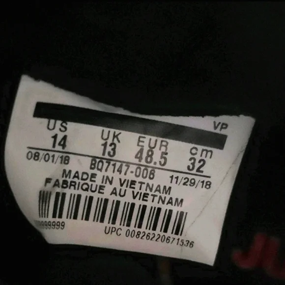 198 Nike Air Jordan Apex Flight Utility Sneaker - Picture 11 of 11